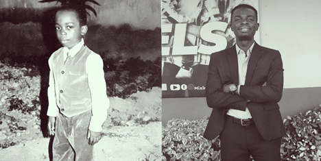 Joe Ajibade in his first and third decades